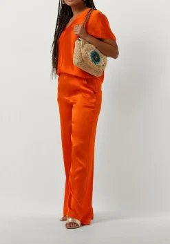 SEMICOUTURE pantalon emmerson trousers oranje Outlet