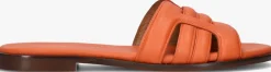 STEFANO LAURAN slippers led 1 band slipper oranje Online