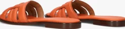 STEFANO LAURAN slippers led 1 band slipper oranje Online