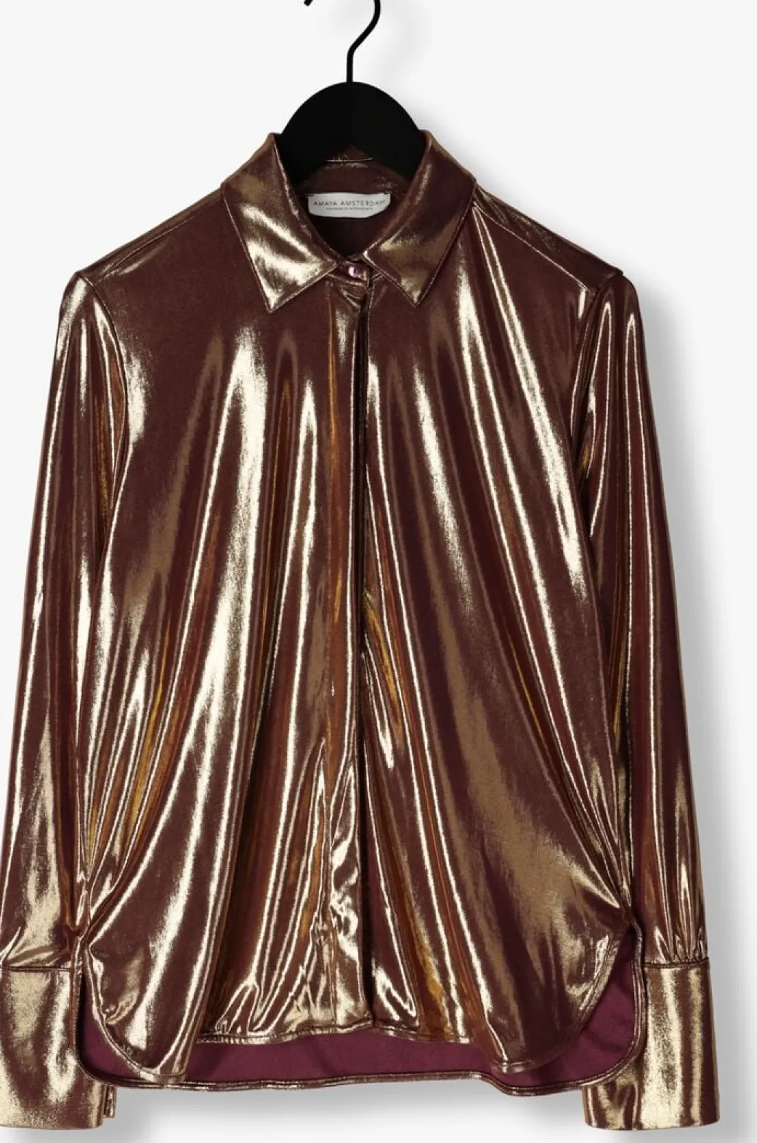 AMAYA AMSTERDAM e blouses nora blouse paars Discount