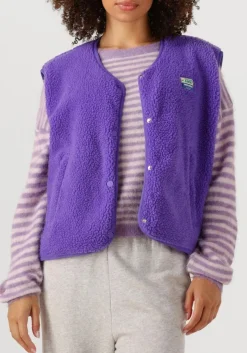 AMERICAN VINTAGE e gilet hoktown paars