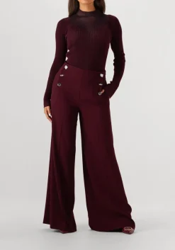 CAROLINE BISS e wijde broek 4573 paars Best