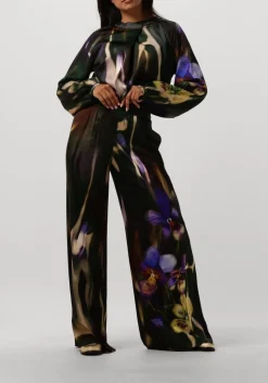 CAROLINE BISS e wijde broek 4543 paars Discount