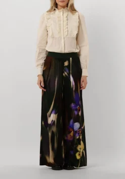 CAROLINE BISS e wijde broek 4543 paars Discount