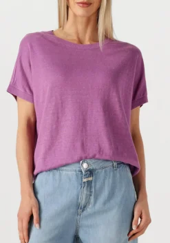 DES PETITS HAUTS e t-shirt alexo paars New