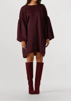 GESTUZ e midi jurk gzmalloon short dress paars Sale