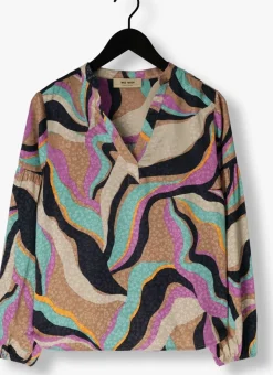 MOS MOSH e blouses nena onda blouse paars New