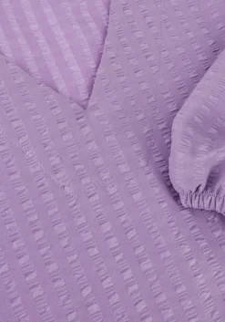 SPOOQ THE LABEL e blouses flores top paars Clearance