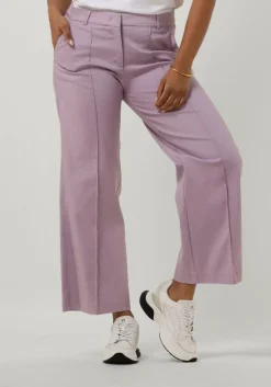 SUMMUM e pantalon trousers wide leg classic stretch paars Hot