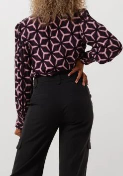 SUNCOO e blouses lansen paars Clearance