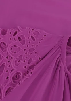 SUNCOO e midi jurk celest paars Discount