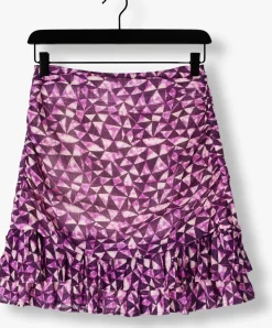 SUNCOO e minirok fancy paars Online