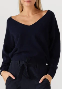PENN & INK jumper w25b344 donkerblauw Best