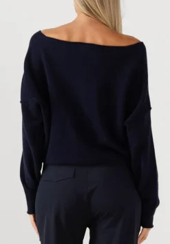 PENN & INK jumper w25b344 donkerblauw Best