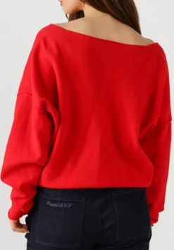 PENN & INK jumper w25b344 rood Online
