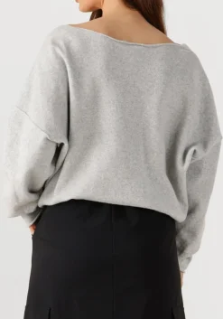 PENN & INK jumper w25b344 lichtgrijs Hot