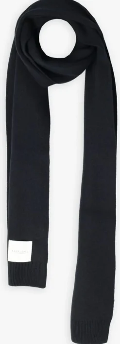 PROFUOMO scarf wool donkerblauw Online