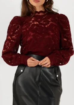 AAIKO rode blouses muze pes 566 rood