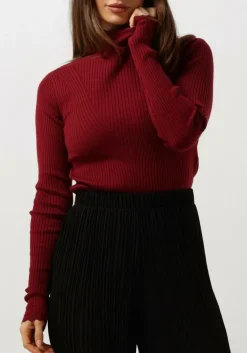 AAIKO rode tops & t-shirts vida ruffle vis 301 sweaters rood Best