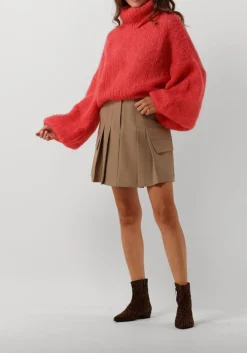 AMERICAN DREAMS rode coltrui pepper roll neck cropped rood Best