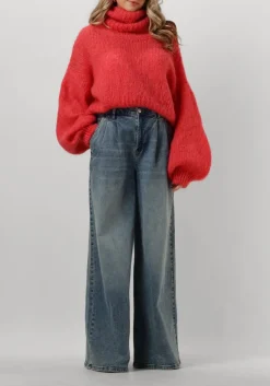 AMERICAN DREAMS rode coltrui pepper roll neck cropped rood Best