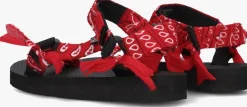 ARIZONA LOVE rode platte sandalen trekky bandana rood Sale