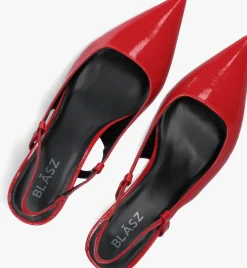 BLASZ rode slingbacks dzrp0666 rood Sale