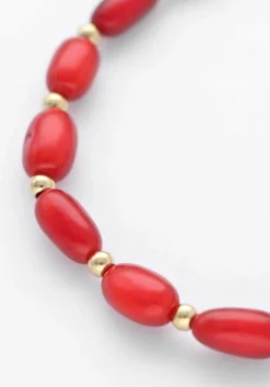 BONNIE STUDIOS rode armbanden tommy wild bracelet rood Best