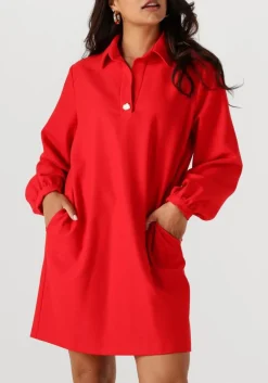 CAROLINE BISS rode midi jurk 4175 rood Online