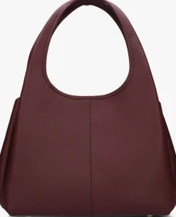 COACH rode schoudertas lana rood Discount