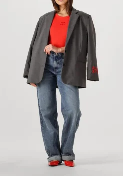 CO'COUTURE rode top saharacc embroidery tank top rood Hot