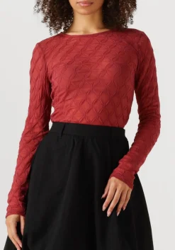 COPENHAGEN MUSE rode blouses cmhanna-top rood Sale