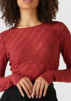 COPENHAGEN MUSE rode blouses cmhanna-top rood Sale