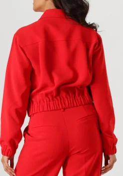 DANTE6 rode jack linx patch pockets jacket rood Discount