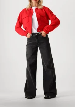 DANTE6 rode jack linx patch pockets jacket rood Discount