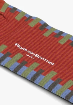 FLORIS VAN BOMMEL rode sokken de sokker 11 rood Clearance