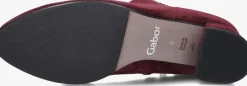 GABOR rode enkellaarsjes 680 rood