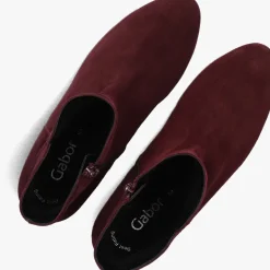 GABOR rode enkellaarsjes 680 rood