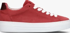 GABOR rode lage sneakers 460 460 rood Clearance