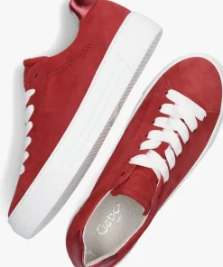 GABOR rode lage sneakers 460 460 rood Clearance