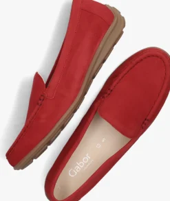 GABOR rode mocassins 440 rood Sale