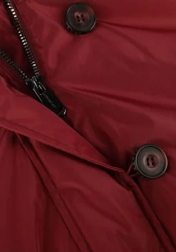 GOLDBERGH rode gewatteerde jas jeanne ski jacket faux border rood Outlet