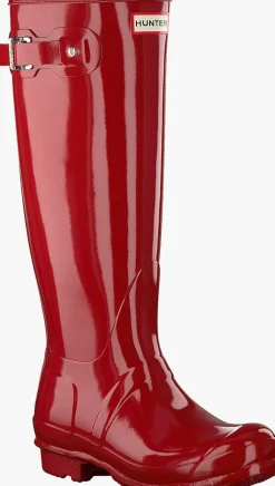 HUNTER rode regenlaarzen womens original tall rood Sale