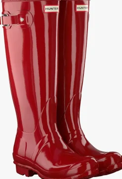 HUNTER rode regenlaarzen womens original tall rood Sale
