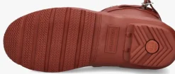 HUNTER rode regenlaarzen womens original short rood New