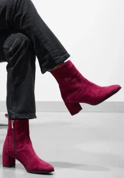 LINA LOCCHI rode enkellaarsjes 8543 rood Outlet