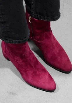 LINA LOCCHI rode enkellaarsjes 8543 rood Outlet