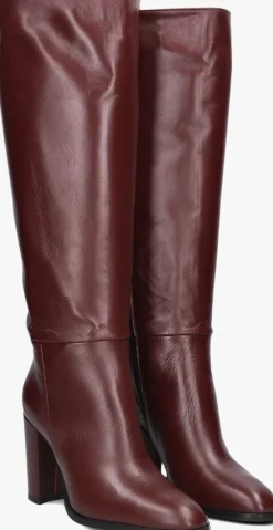 LINA LOCCHI rode hoge laarzen at 161 rood Discount