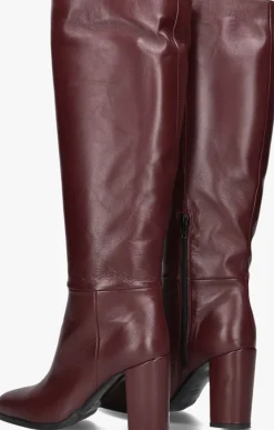 LINA LOCCHI rode hoge laarzen at 161 rood Discount