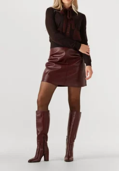 LINA LOCCHI rode hoge laarzen at 161 rood Discount